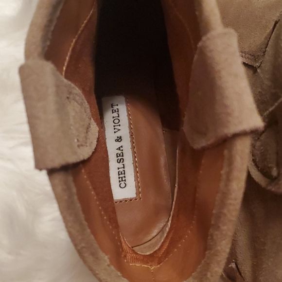 NWT 🎄 chelsea & Violey leather boots FINAL SALE - Picture 6 of 8